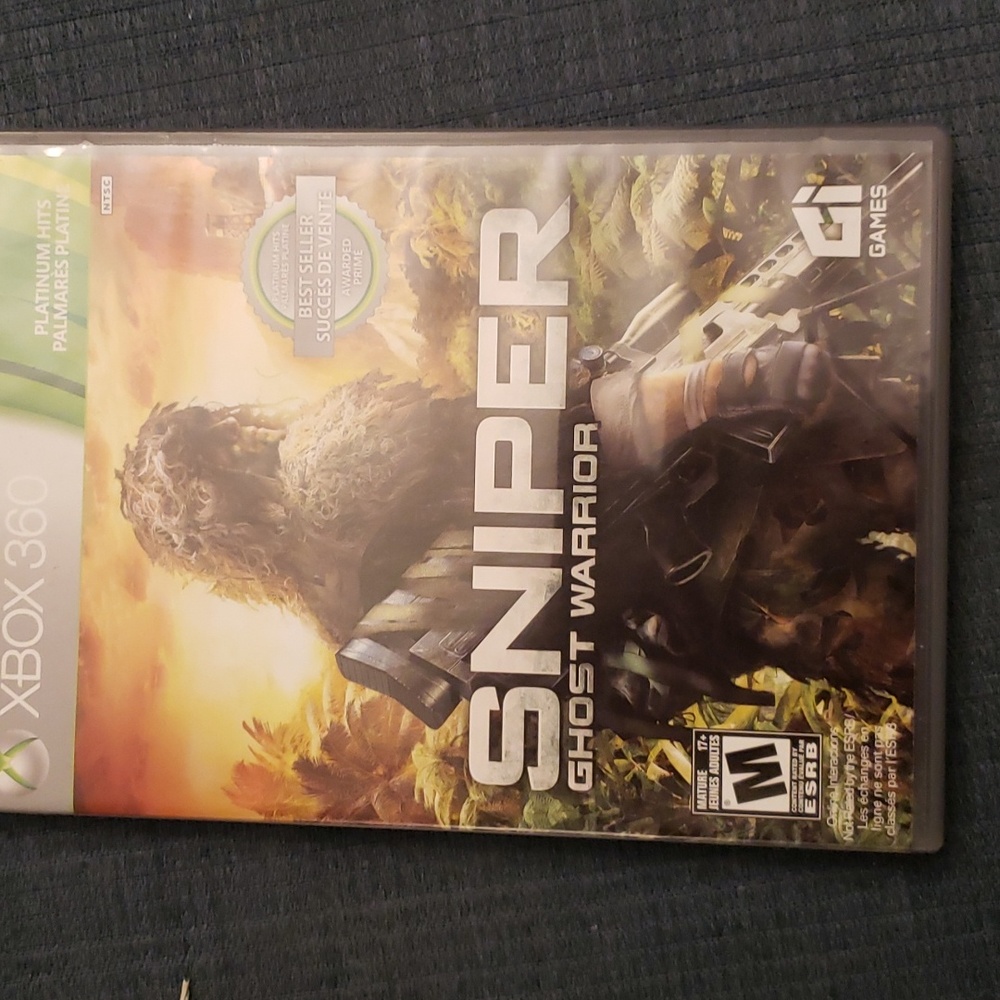 Xbox 360 sniper ghost warrior